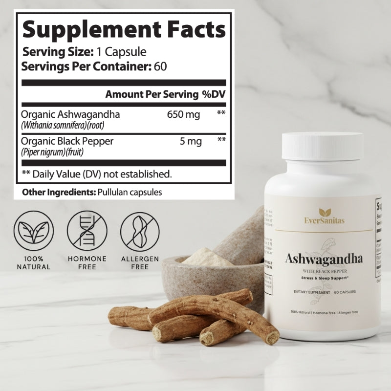 Ashwagandha with Black Pepper